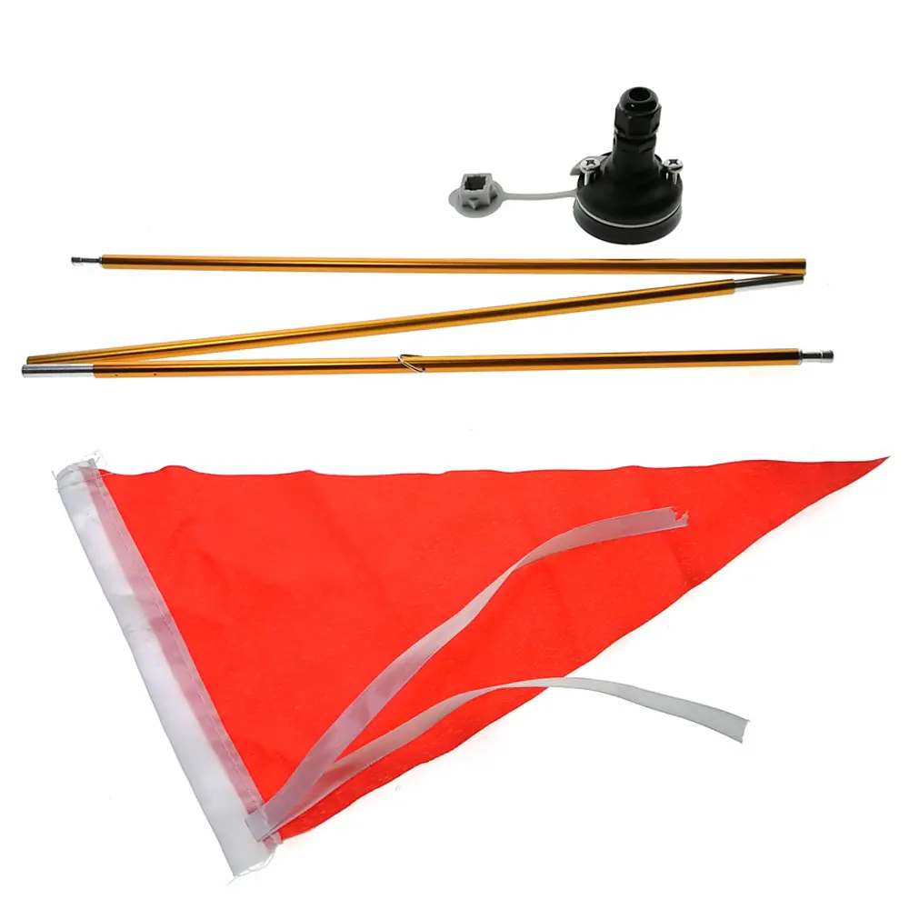 Kayak Safety Flag Canoes Paddle Boards Fishing Boat Foldable Flag