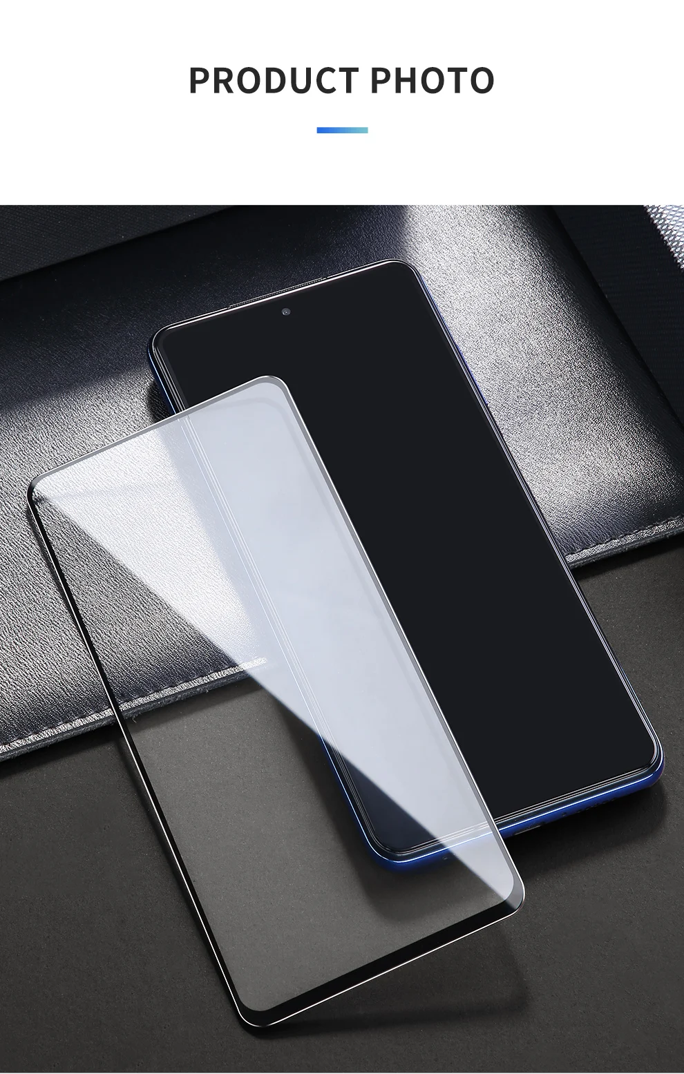 SmartDevil Full Cover Tempered Glass for Xiaomi POCO X6 Pro F5 X5 Pro F3 F4 F6 Pro X3 Pro HD Screen Protector Anti Blue Ray Film