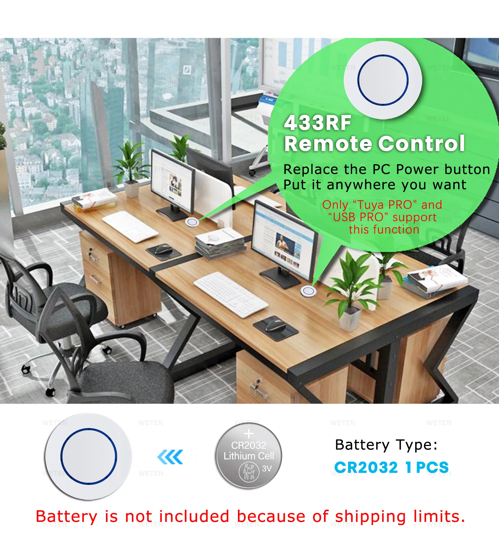 Tuya EWeLink Wifi Computer Power Reset Switch USB PCIe Card APP Remote Control for PC Desktop Computer Support Alexa Google Home