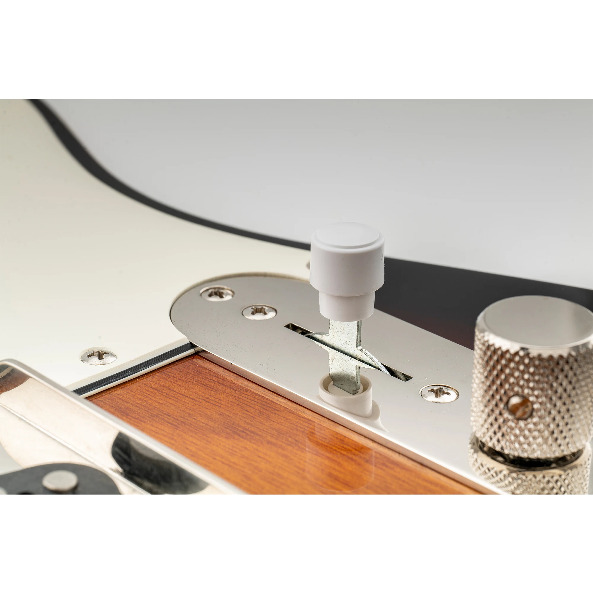 Musiclily Pro Inch Size Guitar TL Barrel Switch Tips 3-Way Pickup Selector Switch Knobs for USA Fender Tele Style (Set of 2)