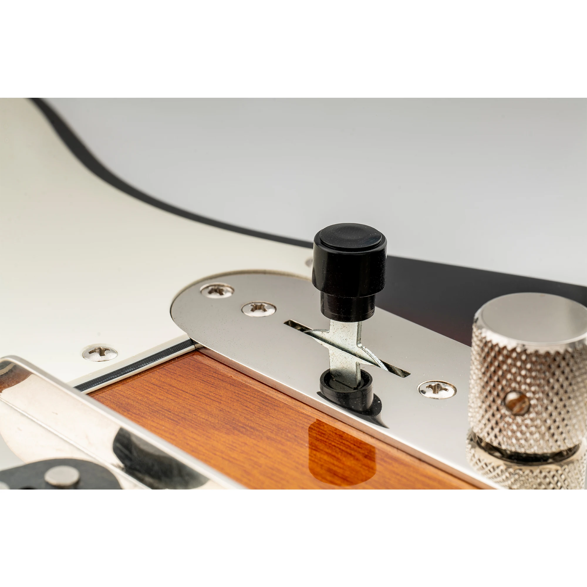 Musiclily Pro Inch Size Guitar TL Barrel Switch Tips 3-Way Pickup Selector Switch Knobs for USA Fender Tele Style (Set of 2)