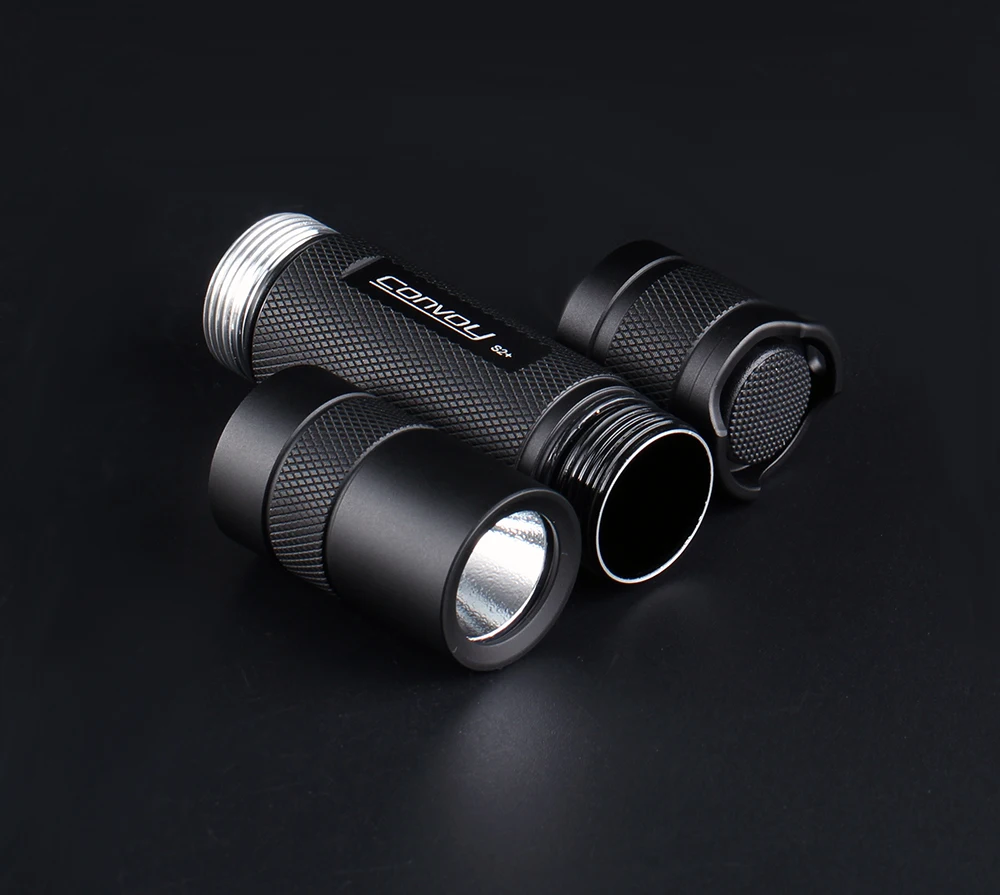 Convoy S2 Plus with Luminus SST40 Linterna Led Flashlight Torch High Powerful 18650 Multicolour Flash Light 1800lm Camping Lamp