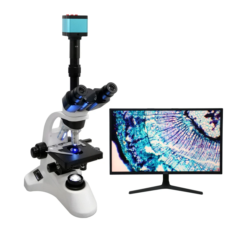 4K 2K 48MP 1080P 55MP HDMI USB Electronic Eyepiece Video Microscope Camera Mounting Size 23.2mm With Ring Adapters 30mm 30.5mm