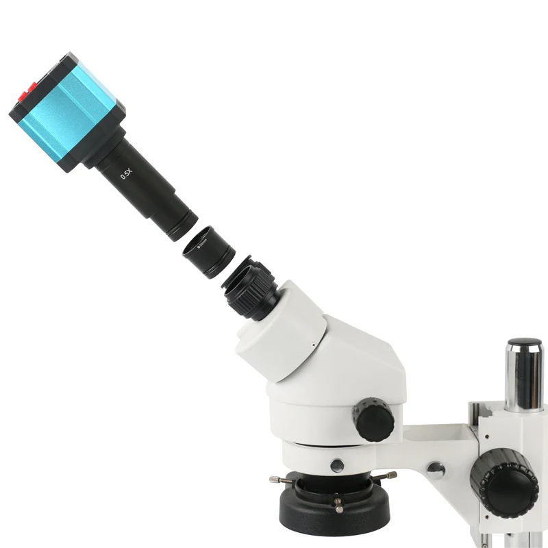 4K 2K 48MP 1080P 55MP HDMI USB Electronic Eyepiece Video Microscope Camera Mounting Size 23.2mm With Ring Adapters 30mm 30.5mm