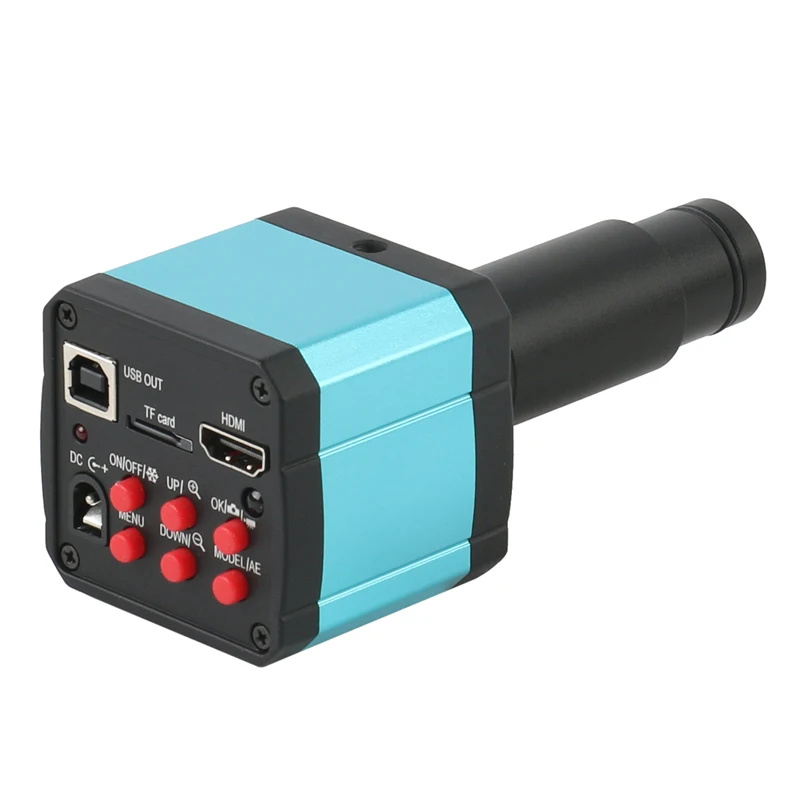 4K 2K 48MP 1080P 55MP HDMI USB Electronic Eyepiece Video Microscope Camera Mounting Size 23.2mm With Ring Adapters 30mm 30.5mm