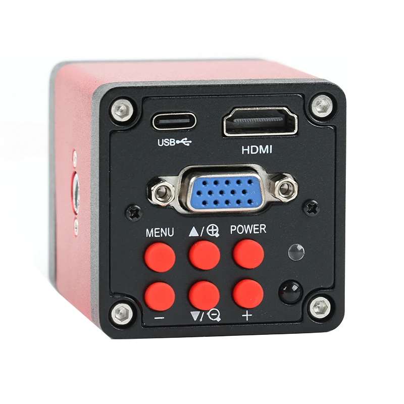 4K 2K 48MP 1080P 55MP HDMI USB Electronic Eyepiece Video Microscope Camera Mounting Size 23.2mm With Ring Adapters 30mm 30.5mm