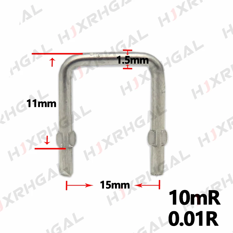 10PCS Constantan resistance/ ibuw sampling resistor 0.001R ~ 0.1R pitch 10mm 12.5mm 15mm 20mm /1mR ~ 100mR 10mR 5mR 0.005R 0.02R