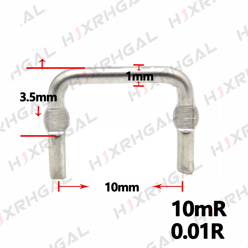 10PCS Constantan resistance/ ibuw sampling resistor 0.001R ~ 0.1R pitch 10mm 12.5mm 15mm 20mm /1mR ~ 100mR 10mR 5mR 0.005R 0.02R