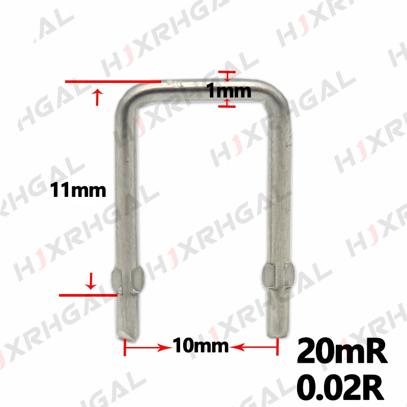 10PCS Constantan resistance/ ibuw sampling resistor 0.001R ~ 0.1R pitch 10mm 12.5mm 15mm 20mm /1mR ~ 100mR 10mR 5mR 0.005R 0.02R