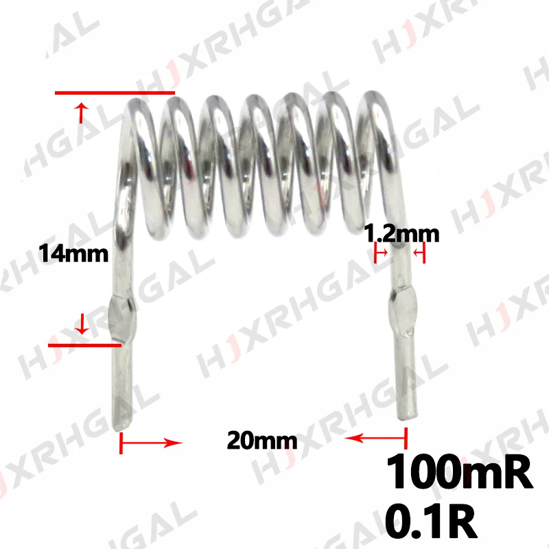 10PCS Constantan resistance/ ibuw sampling resistor 0.001R ~ 0.1R pitch 10mm 12.5mm 15mm 20mm /1mR ~ 100mR 10mR 5mR 0.005R 0.02R