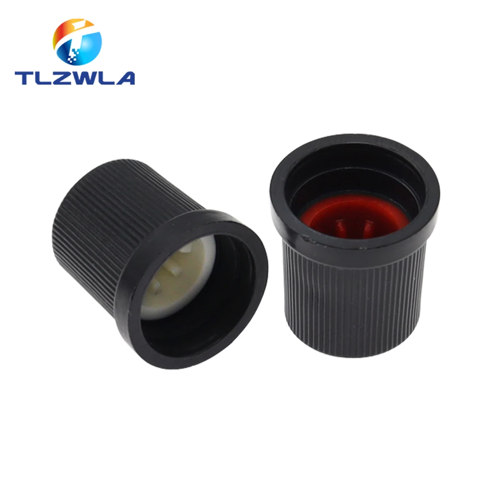 25PCS WH148 AG3 Potentiometer knob Cap AG3 Plastic knob for Diameter 6mm Plum Handle Yellow Orange Blue White Red *5PCS=25