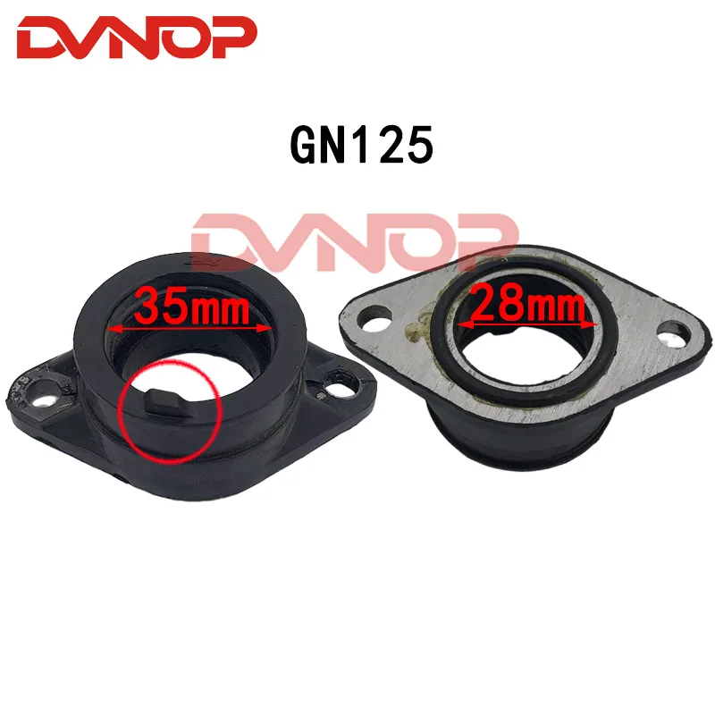Carburetor Intake Connection Carburetor Intake Manifold Adapter for SUZUKI GN125 GS125 EN125 GZ125 DR125 TU125 157FMI K157FMI