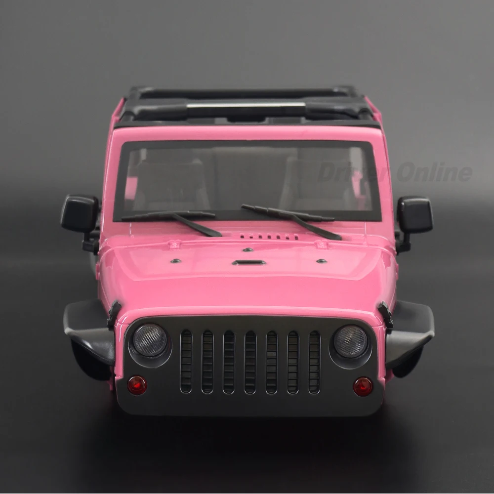 RC Car Wrangler Rubicon Convertible Hard Body Kit 313mm Wheelbase for 1/10 RC Crawler Axial SCX10 TRX4 Redcat GEN8