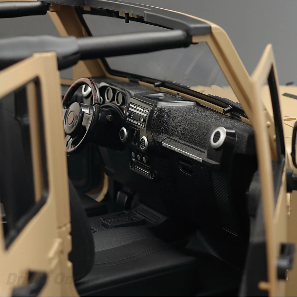 RC Car Wrangler Rubicon Convertible Hard Body Kit 313mm Wheelbase for 1/10 RC Crawler Axial SCX10 TRX4 Redcat GEN8