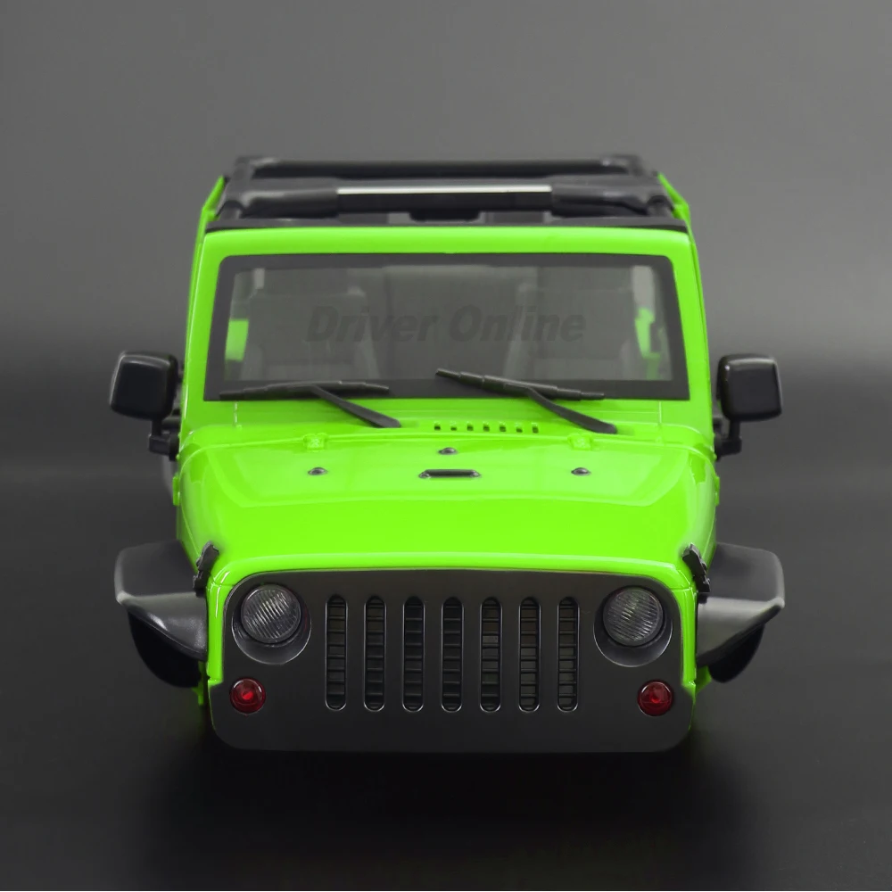 RC Car Wrangler Rubicon Convertible Hard Body Kit 313mm Wheelbase for 1/10 RC Crawler Axial SCX10 TRX4 Redcat GEN8