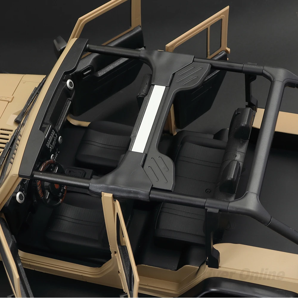 RC Car Wrangler Rubicon Convertible Hard Body Kit 313mm Wheelbase for 1/10 RC Crawler Axial SCX10 TRX4 Redcat GEN8