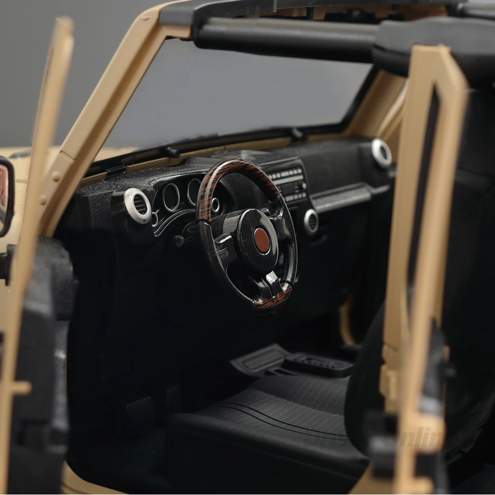 RC Car Wrangler Rubicon Convertible Hard Body Kit 313mm Wheelbase for 1/10 RC Crawler Axial SCX10 TRX4 Redcat GEN8