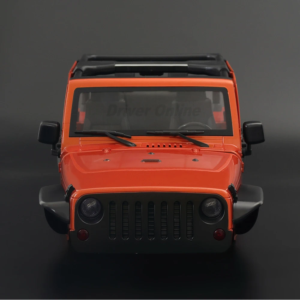 RC Car Wrangler Rubicon Convertible Hard Body Kit 313mm Wheelbase for 1/10 RC Crawler Axial SCX10 TRX4 Redcat GEN8