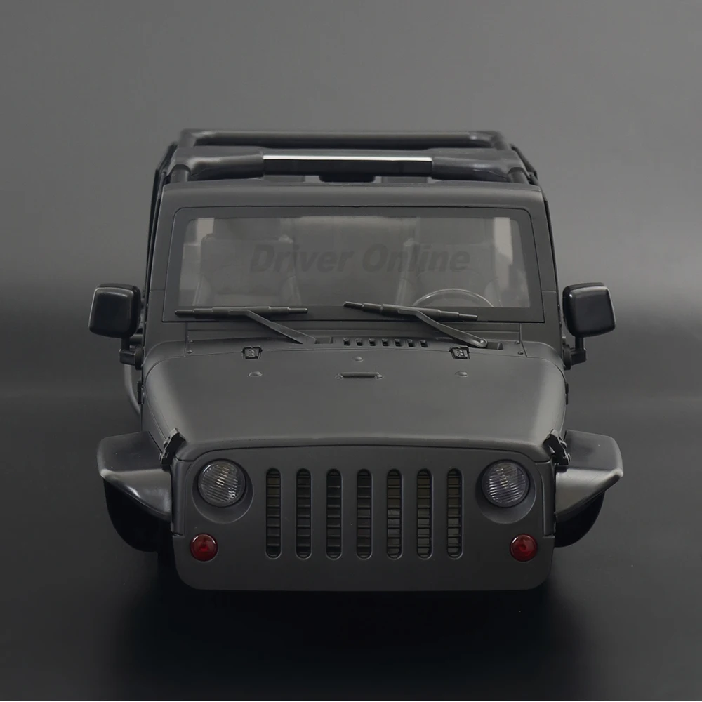 RC Car Wrangler Rubicon Convertible Hard Body Kit 313mm Wheelbase for 1/10 RC Crawler Axial SCX10 TRX4 Redcat GEN8