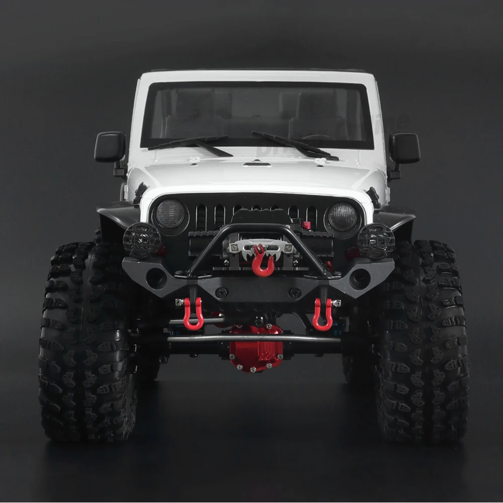 RC Car Wrangler Rubicon Convertible Hard Body Kit 313mm Wheelbase for 1/10 RC Crawler Axial SCX10 TRX4 Redcat GEN8