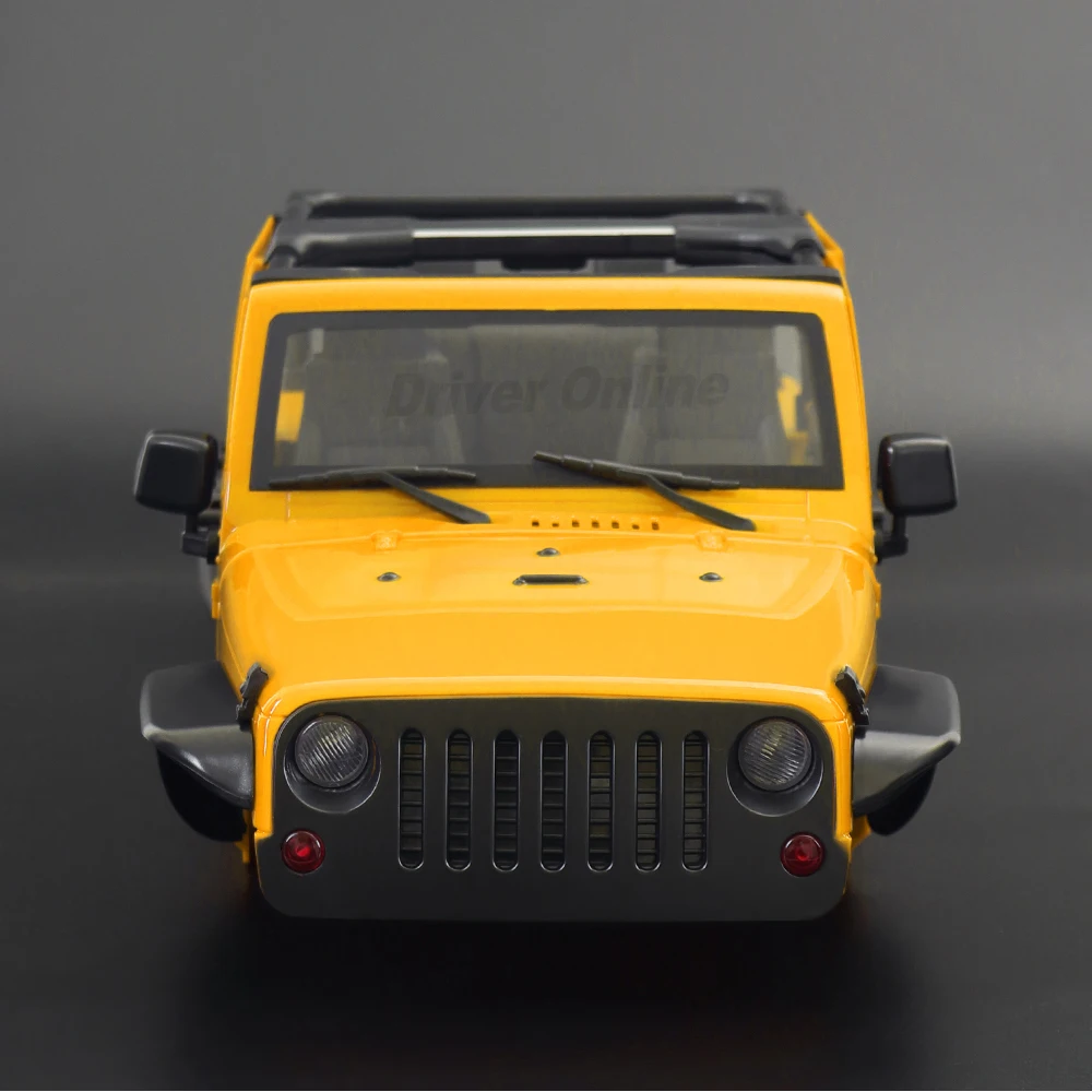 RC Car Wrangler Rubicon Convertible Hard Body Kit 313mm Wheelbase for 1/10 RC Crawler Axial SCX10 TRX4 Redcat GEN8