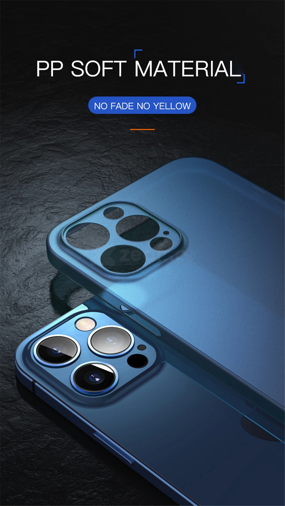 Colorful 0.3mm Ultra Thin Matte Case For iPhone 17 Air 16 15 14 13 12 mini 11 Pro X XS Max XR Translucent Hard Phone Cover