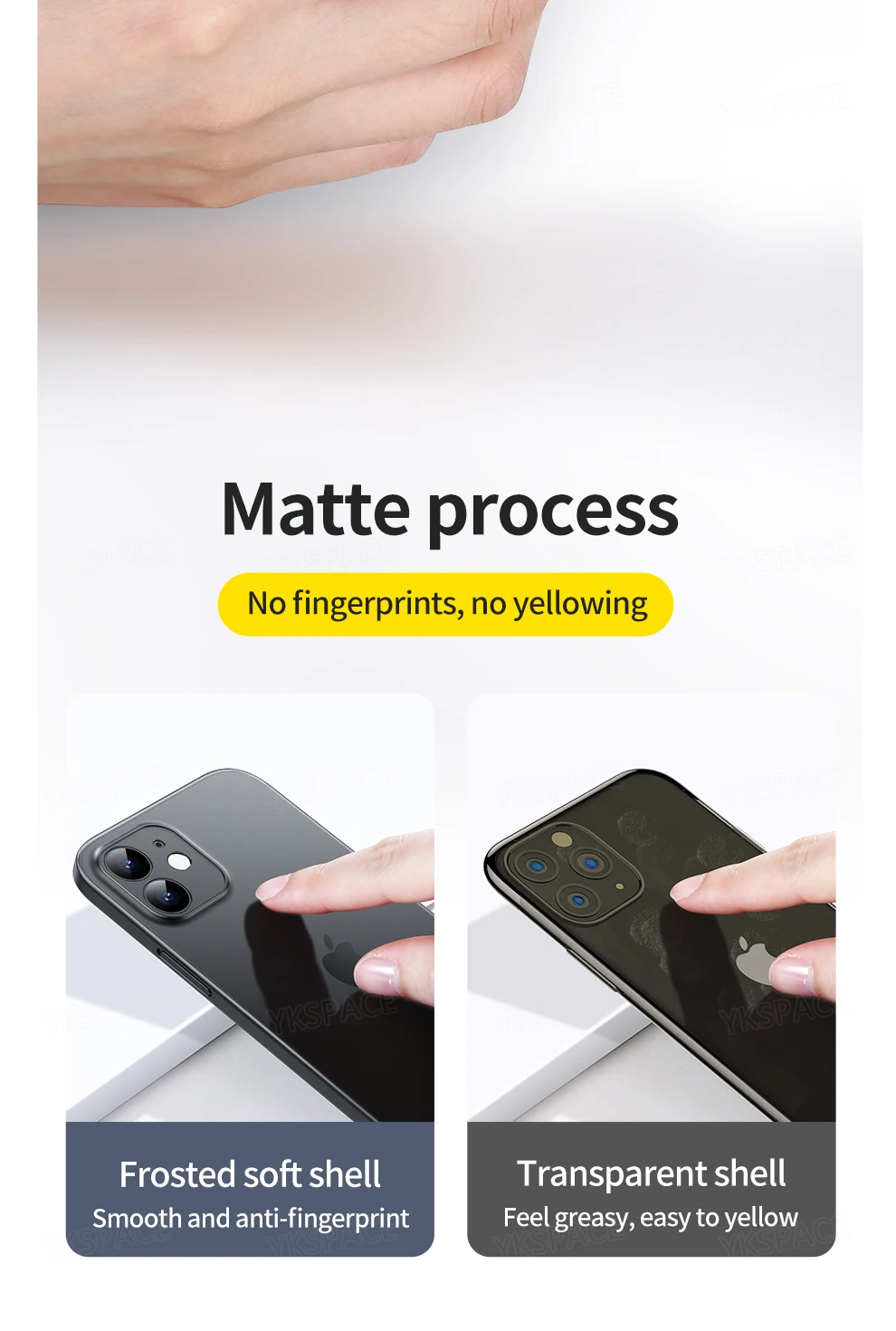 Colorful 0.3mm Ultra Thin Matte Case For iPhone 17 Air 16 15 14 13 12 mini 11 Pro X XS Max XR Translucent Hard Phone Cover