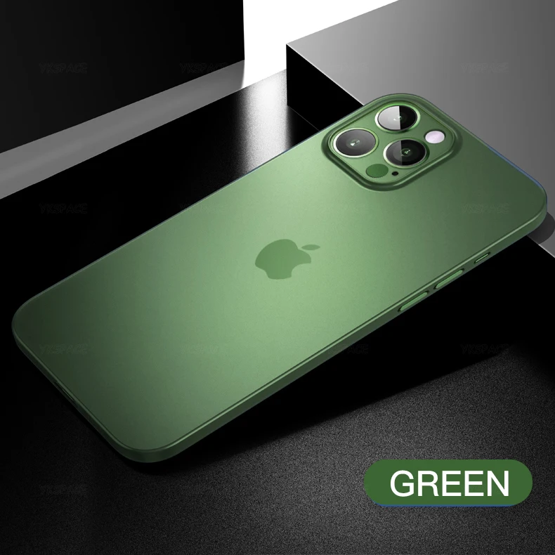 Colorful 0.3mm Ultra Thin Matte Case For iPhone 17 Air 16 15 14 13 12 mini 11 Pro X XS Max XR Translucent Hard Phone Cover