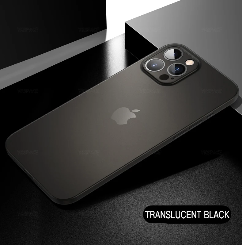 Colorful 0.3mm Ultra Thin Matte Case For iPhone 17 Air 16 15 14 13 12 mini 11 Pro X XS Max XR Translucent Hard Phone Cover
