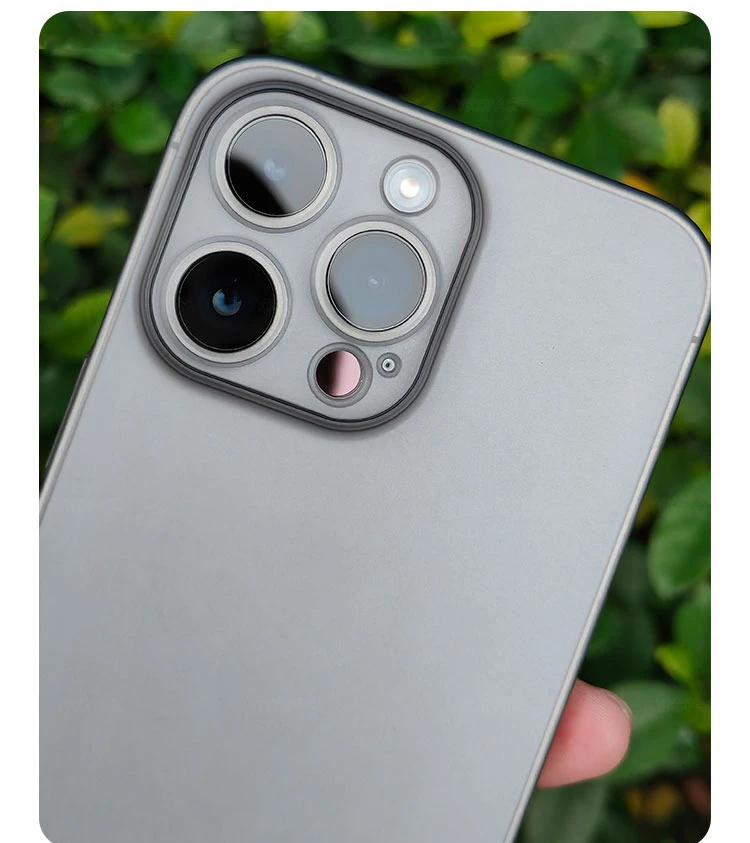 Colorful 0.3mm Ultra Thin Matte Case For iPhone 17 Air 16 15 14 13 12 mini 11 Pro X XS Max XR Translucent Hard Phone Cover