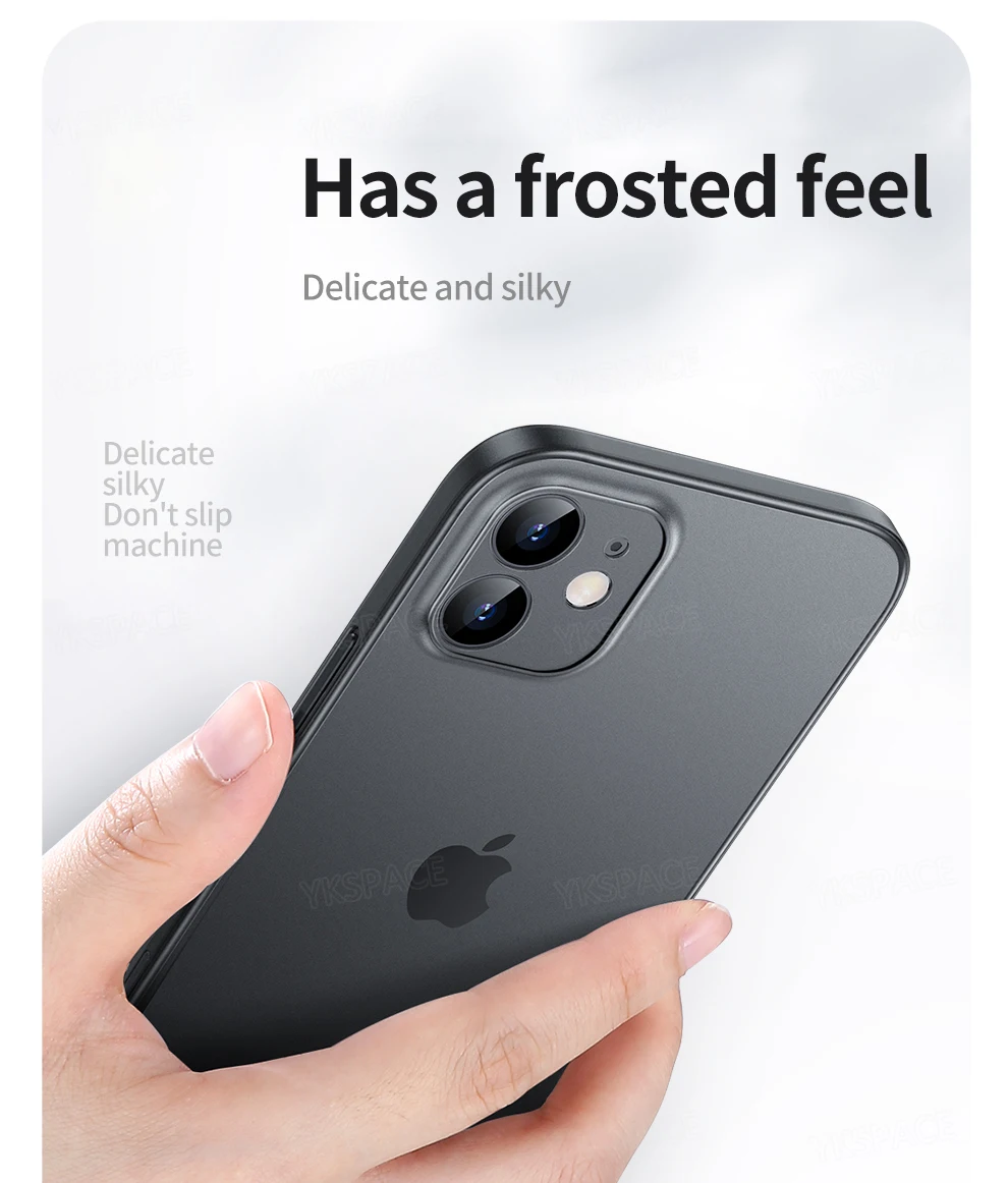 Colorful 0.3mm Ultra Thin Matte Case For iPhone 17 Air 16 15 14 13 12 mini 11 Pro X XS Max XR Translucent Hard Phone Cover