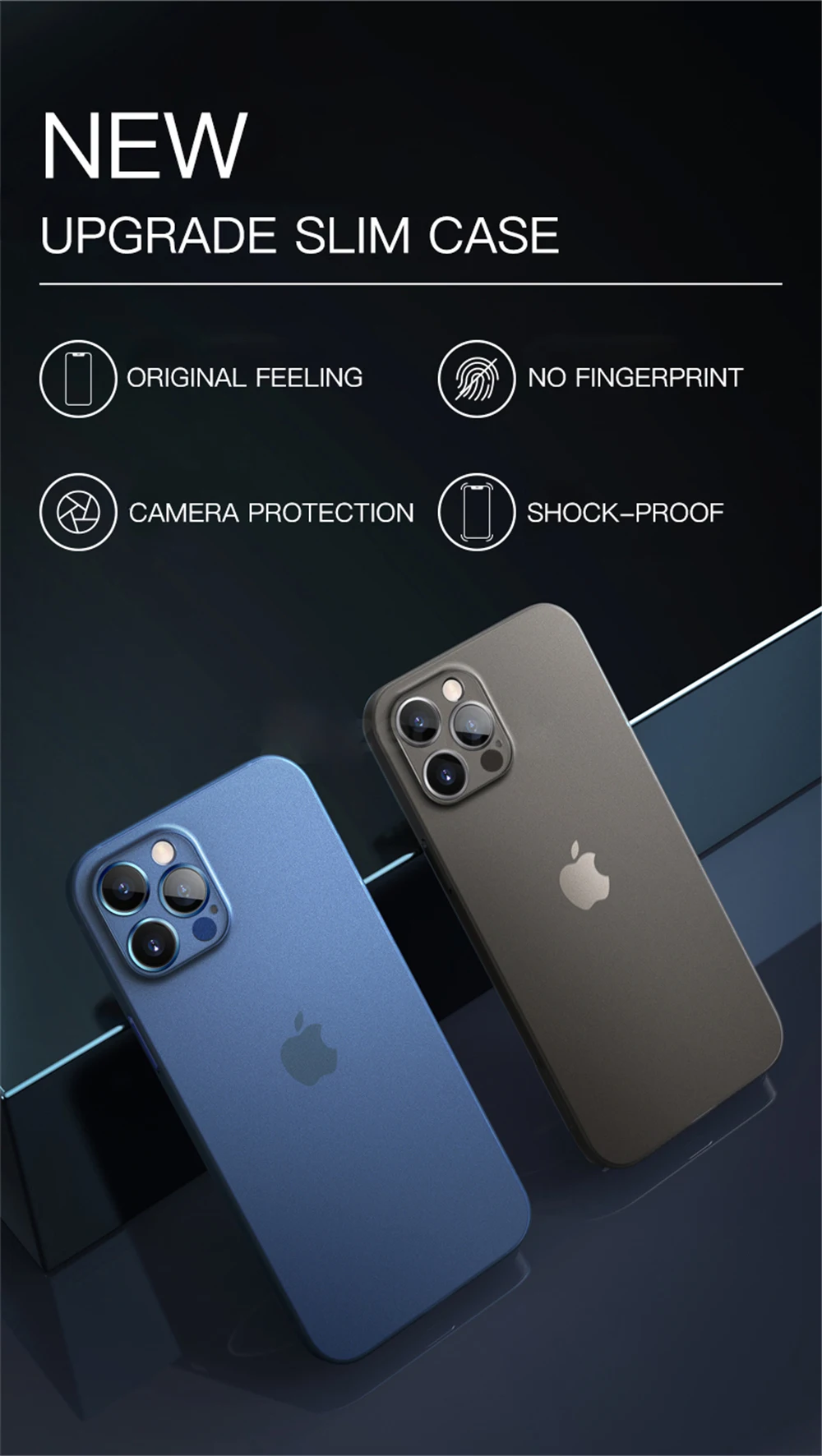 Colorful 0.3mm Ultra Thin Matte Case For iPhone 17 Air 16 15 14 13 12 mini 11 Pro X XS Max XR Translucent Hard Phone Cover