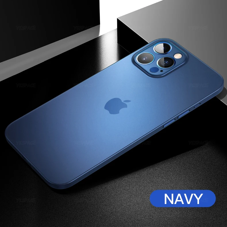 Colorful 0.3mm Ultra Thin Matte Case For iPhone 17 Air 16 15 14 13 12 mini 11 Pro X XS Max XR Translucent Hard Phone Cover