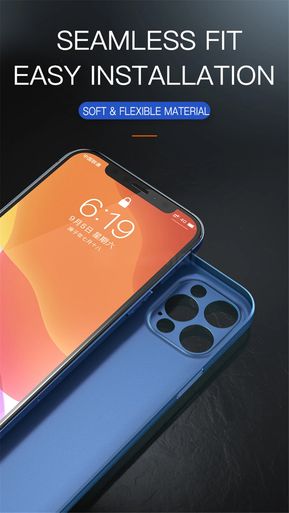 Colorful 0.3mm Ultra Thin Matte Case For iPhone 17 Air 16 15 14 13 12 mini 11 Pro X XS Max XR Translucent Hard Phone Cover