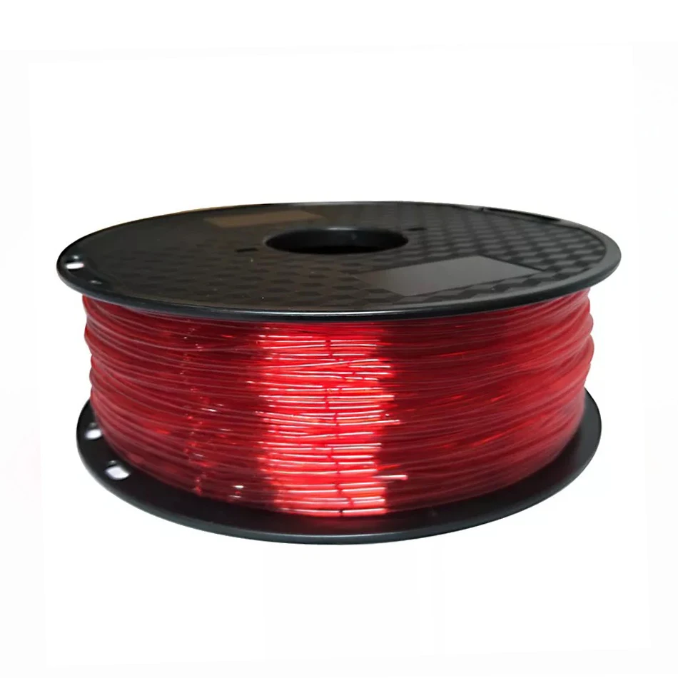 Elastic Flexible TPU Blue 3D Printer Filament 1.75mm 500g 250g Transparent Red, Black Rubber Material Roll Flex for 3D Printing