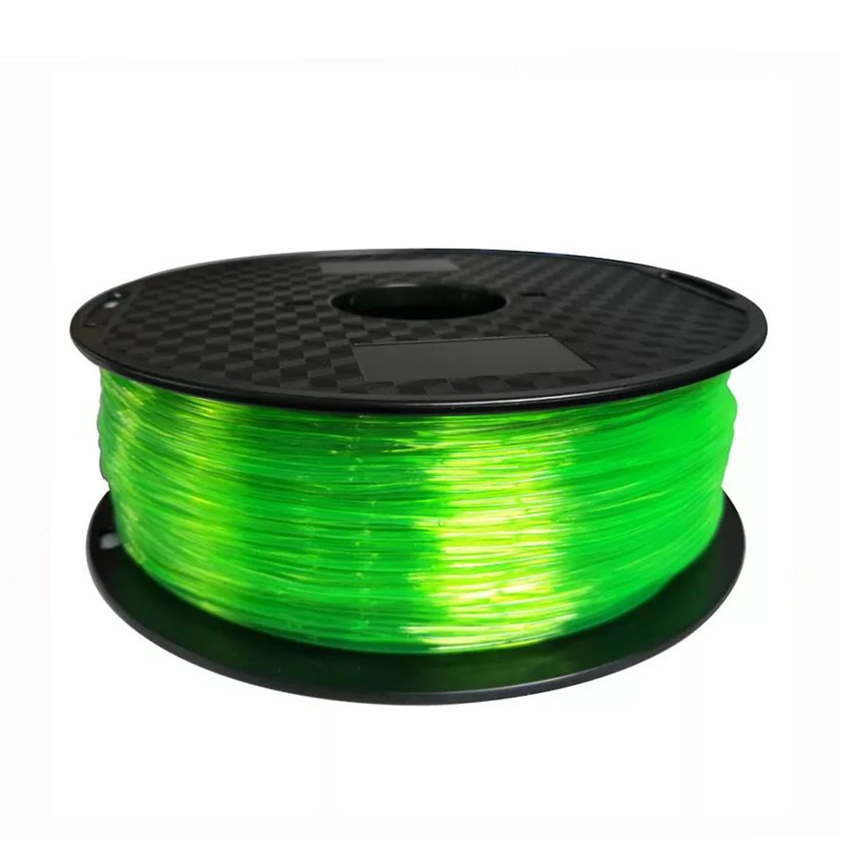 Elastic Flexible TPU Blue 3D Printer Filament 1.75mm 500g 250g Transparent Red, Black Rubber Material Roll Flex for 3D Printing