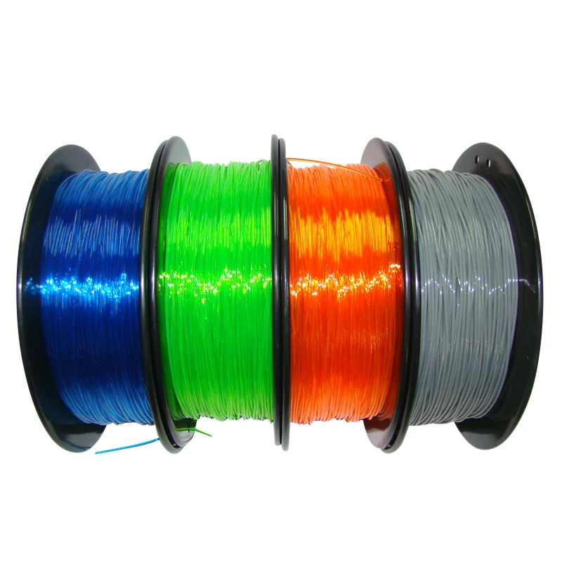Elastic Flexible TPU Blue 3D Printer Filament 1.75mm 500g 250g Transparent Red, Black Rubber Material Roll Flex for 3D Printing