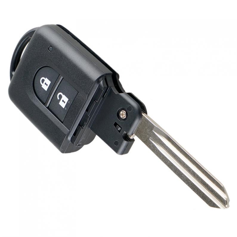2 Buttons ABS Smart Car Remote Flip Key Shell Auto Car Key Case Fit for Nissan Micra X-Trail / Qashqai Note / Duke / Juke
