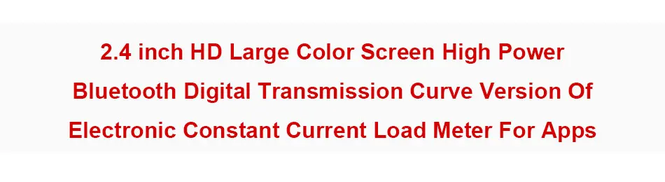 DL24 4-WIRE Battery Capacity Tester Electronic Load Power Tester Discharge Meter 150W 200V 25A