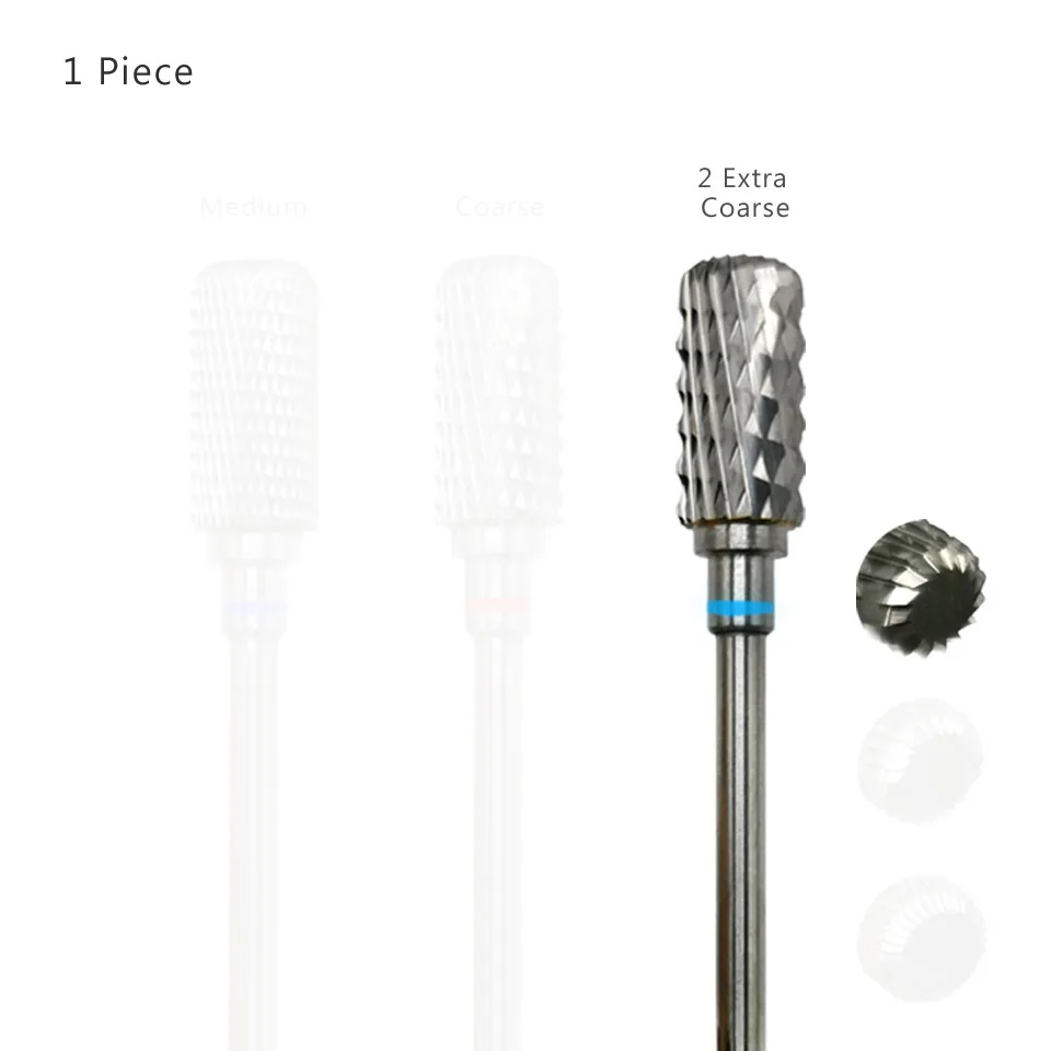 HYTOOS Barrel Nail Drill Bits 3/32 Carbide Burr Dust Proof Bit Milling Cutter For Manicure Electric Drill Nails Accessorie Tool