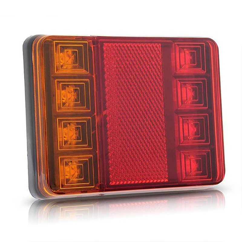 Hot sale Car Truck LED Rear 12V Lights Rear Lamps Waterproof TailightTail Light Warning Parts for Trailer Caravans DC