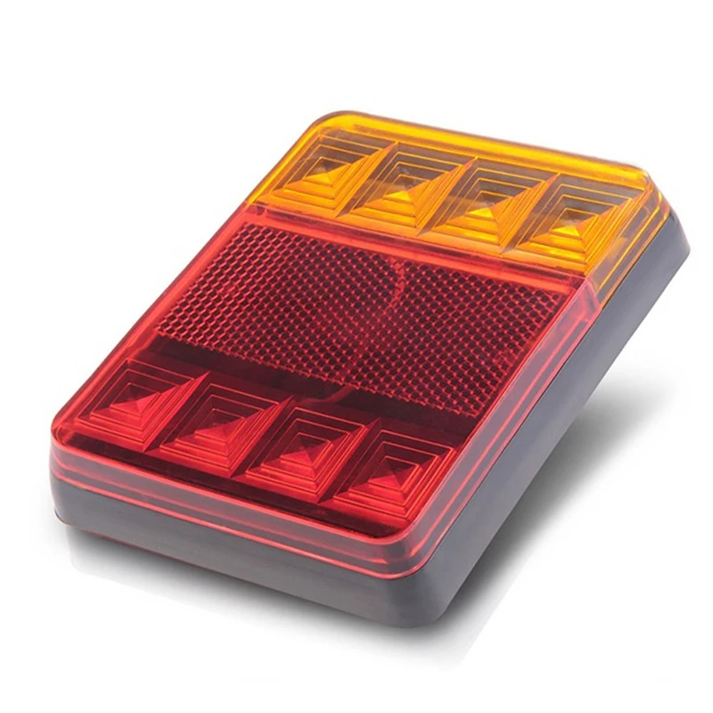 Hot sale Car Truck LED Rear 12V Lights Rear Lamps Waterproof TailightTail Light Warning Parts for Trailer Caravans DC