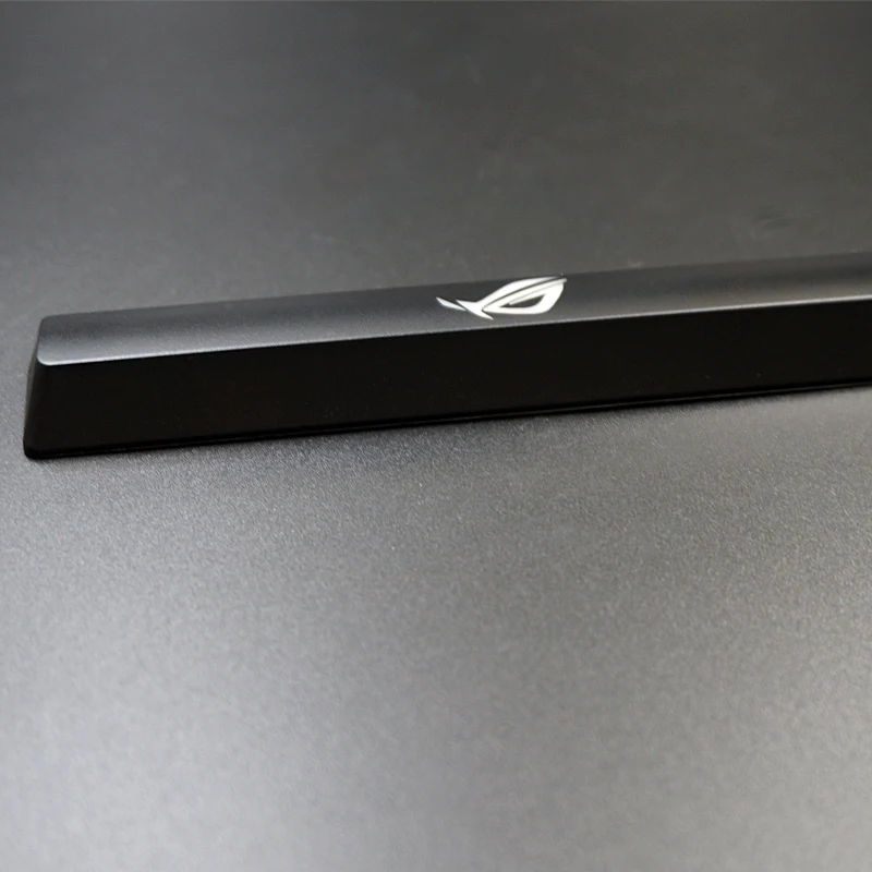 1pcs ABS custom personality backlit ROG keycaps for Ducky Filco gaming mechanical keyboard cherry mx switch 6.25X space key caps