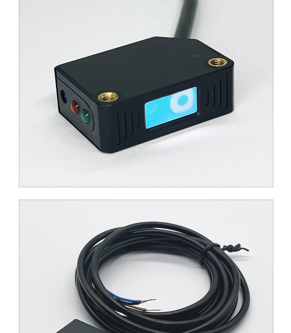 Cloweit Square Laser Sensor 35cm 8m Adjustable NPN PNP Diffuse/Specular Reflection Optical Infrared Photo Proximity Switches E3Z