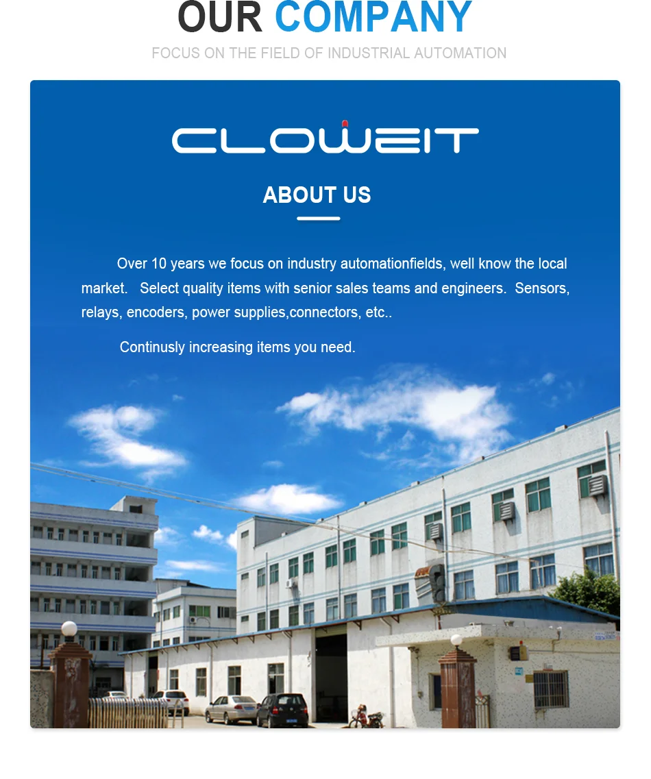 Cloweit Square Laser Sensor 35cm 8m Adjustable NPN PNP Diffuse/Specular Reflection Optical Infrared Photo Proximity Switches E3Z
