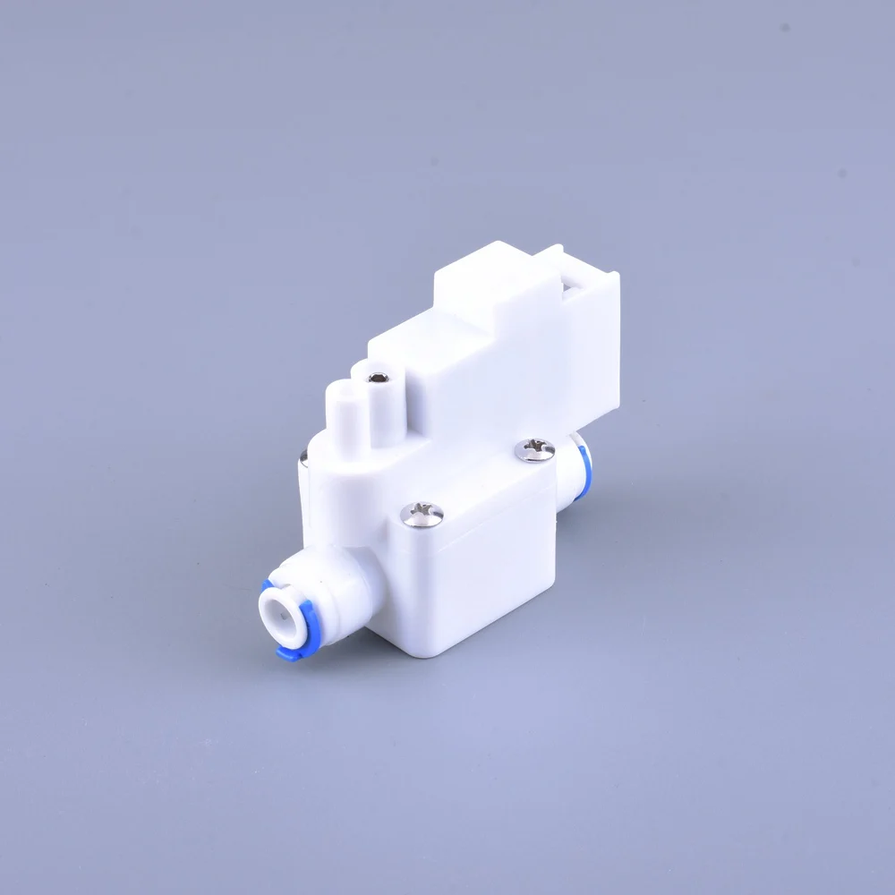 Pure Water Machine Accessories Purifier High Pressure Valve Pressure Switch Solenoid Valve 1/4 Tube Quick Connection