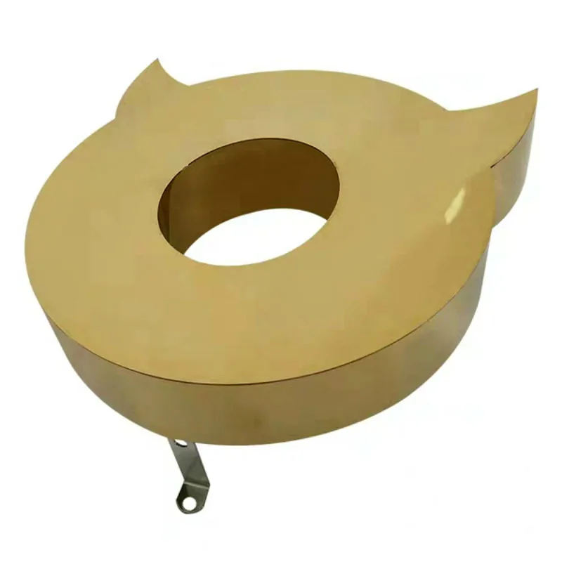 100PCS/Pack 201 Brushed Stainless Steel L Bracket for Backlit Channel Letter Mounting Lug Installation Ear