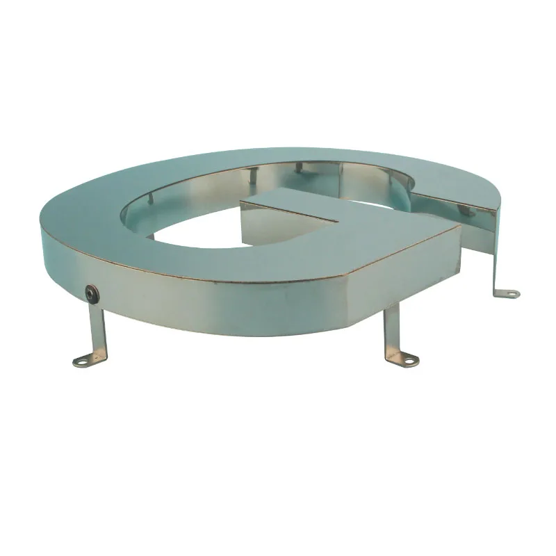 100PCS/Pack 201 Brushed Stainless Steel L Bracket for Backlit Channel Letter Mounting Lug Installation Ear