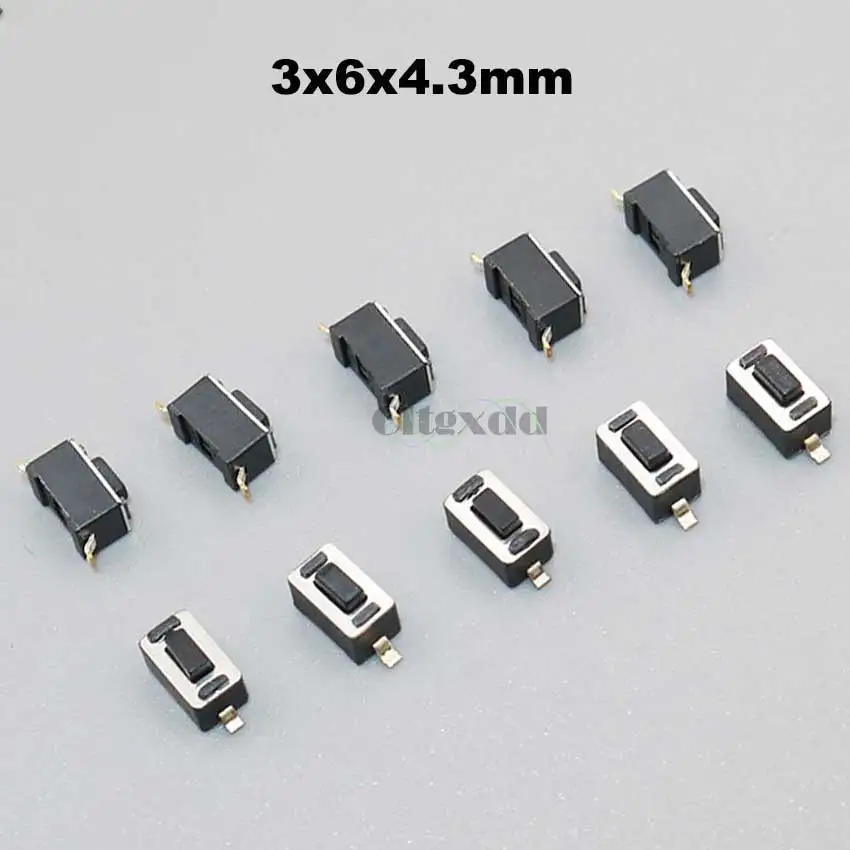Cltgxdd 10PCS Car Remote Control Touch Switches Push Button Tact Switches for Hyundai, Nissan, Honda, VW, Toyota, Kia, Peugeot