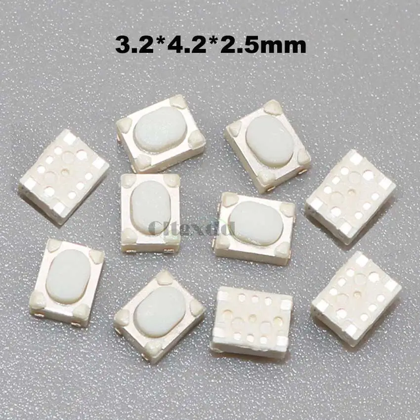 Cltgxdd 10PCS Car Remote Control Touch Switches Push Button Tact Switches for Hyundai, Nissan, Honda, VW, Toyota, Kia, Peugeot